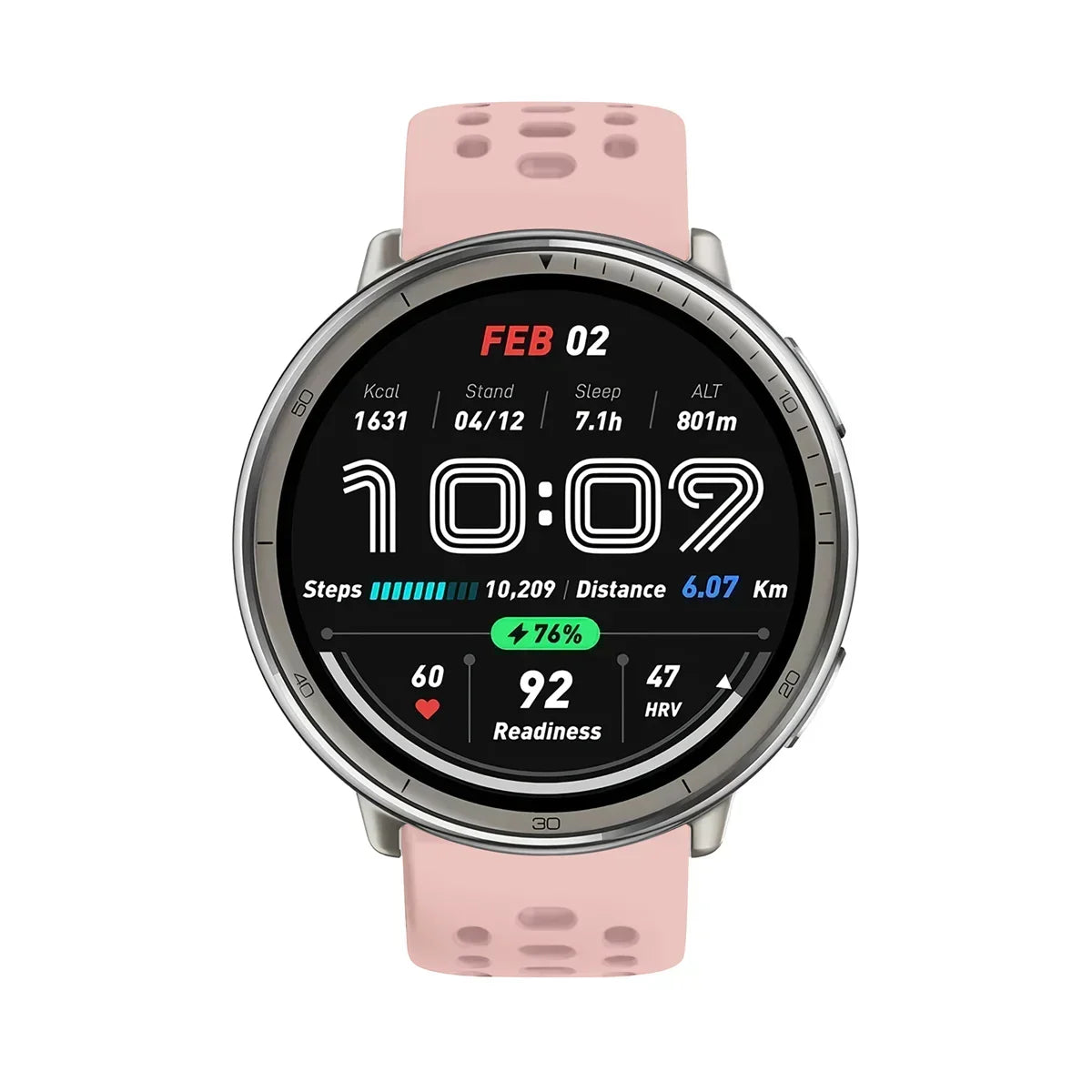 Bracelet en Silicone officiel 1:1 pour Amazfit Active 2, Bracelet de sport respirant Original, Amazfit GTS 4/3 Mini Bip 3 Correa