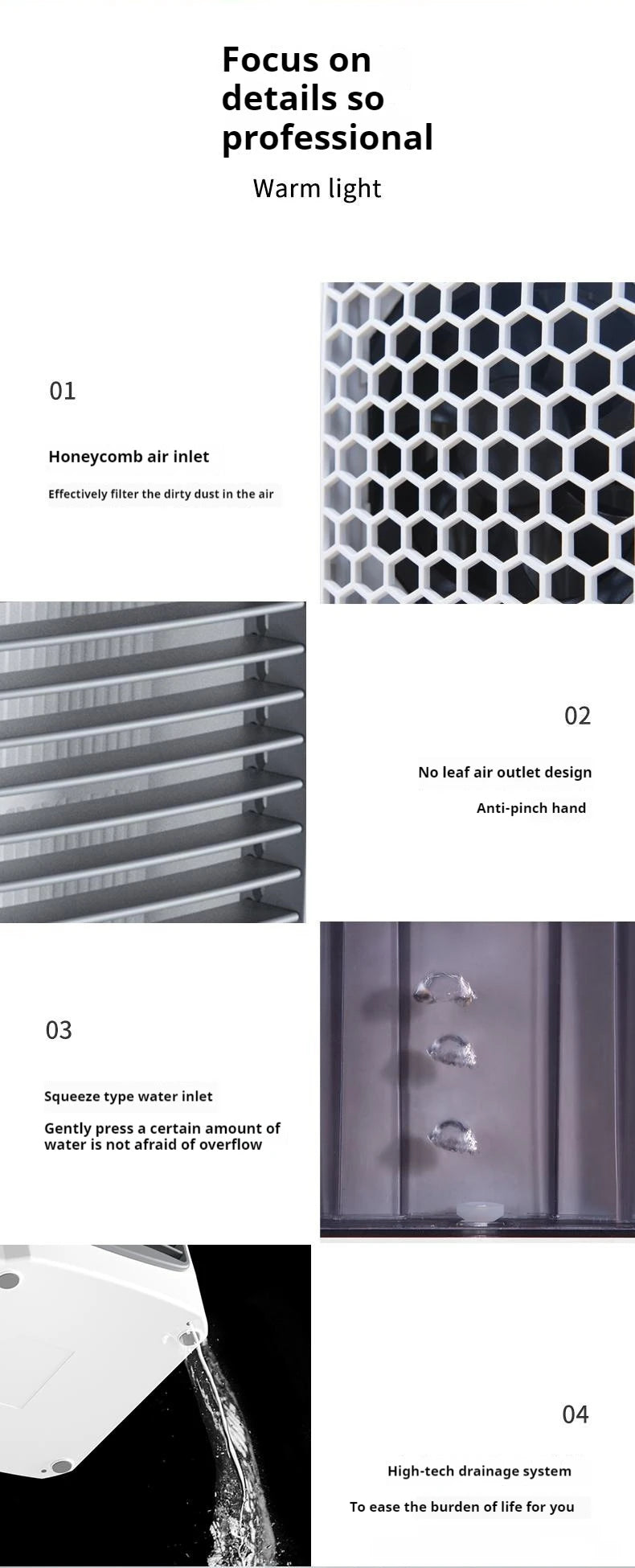Essentiel pour l'été Style européen ventilateur refroidi à l'eau Mini ventilateur de bureau domestique climatiseur Usb refroidisseur d'air ventilateur électrique