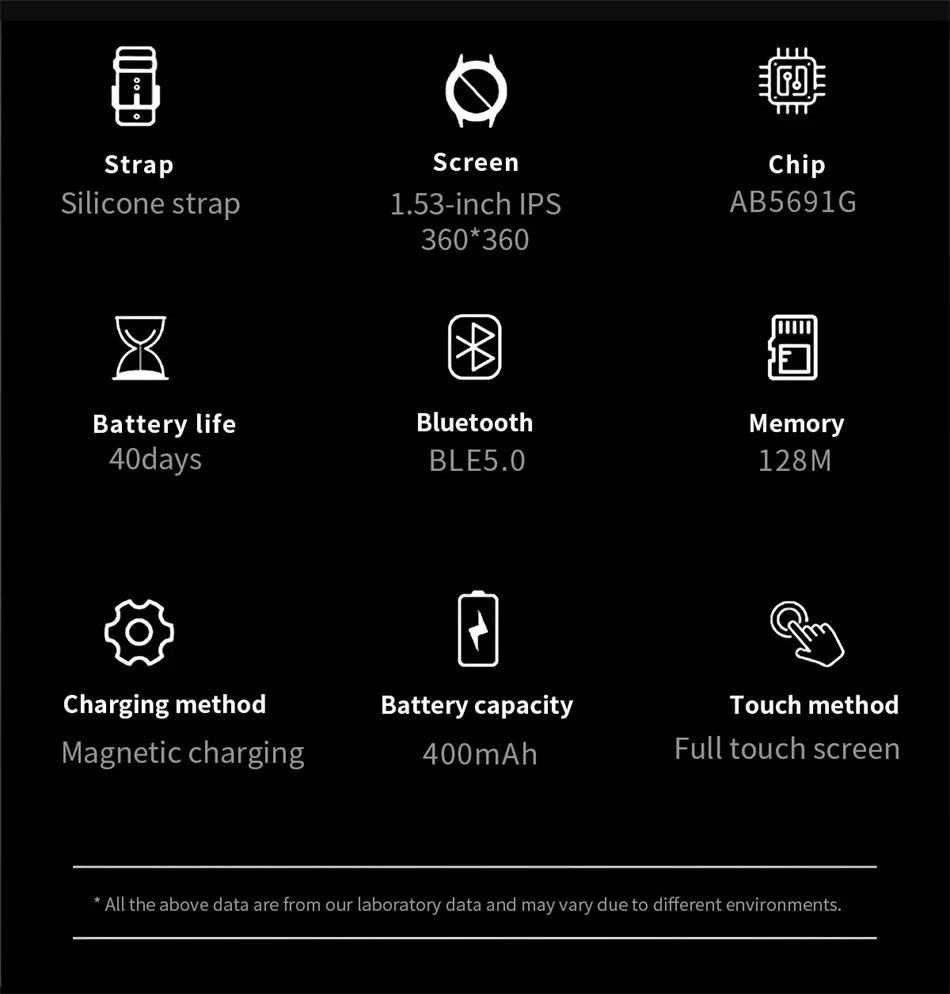 Nouvelle Montre Connectée de Sport Extérieur 2026 pour Hommes avec Boussole, Étanchéité 3ATM, Lampe Torche LED, Suivi de Santé et Appel Bluetooth pour Android et iOS