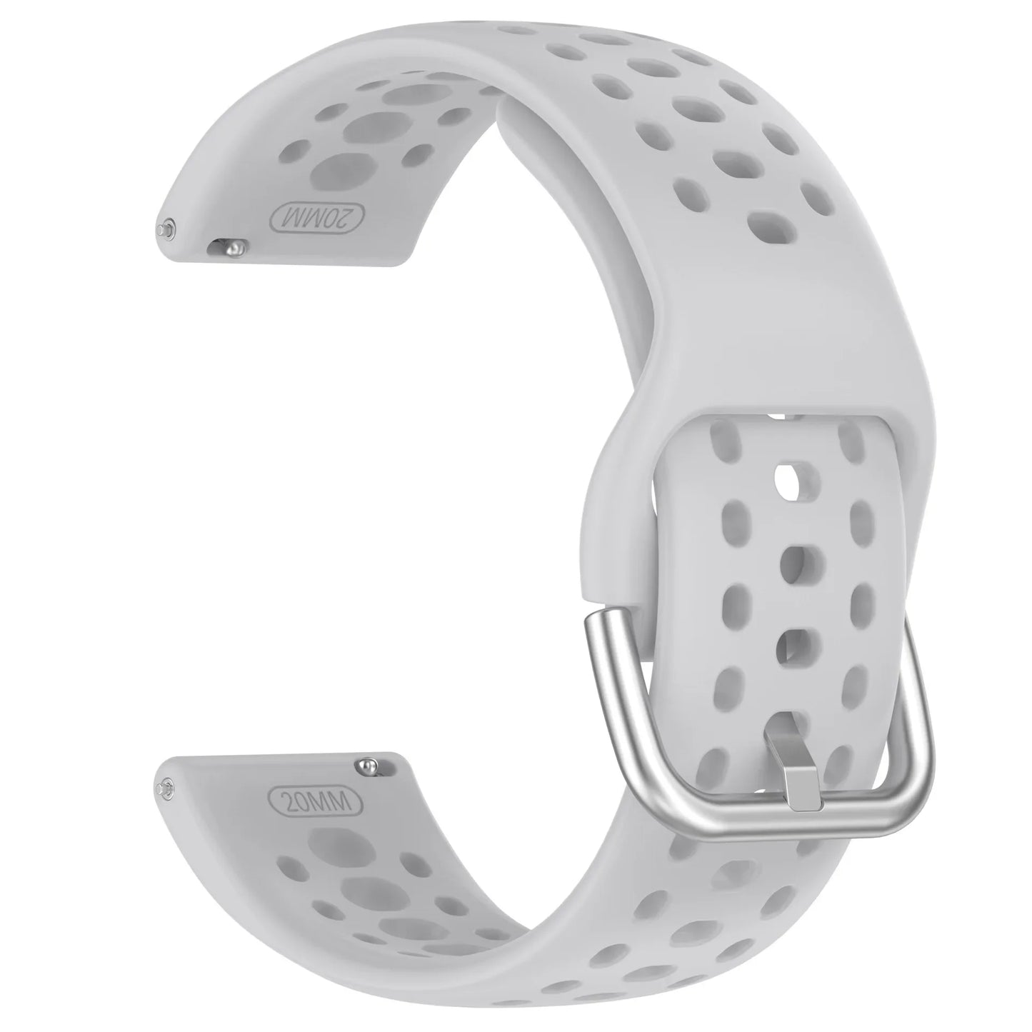 Bracelet en Silicone officiel 1:1 pour Amazfit Active 2, Bracelet de sport respirant Original, Amazfit GTS 4/3 Mini Bip 3 Correa