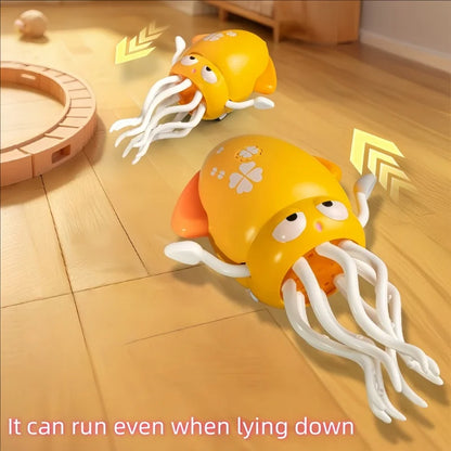 Poulpe dansante magique, nouveau et unique, calmar électrique, détection et évacuation des obstacles, poulpe pour enfants, pêche anti-stress