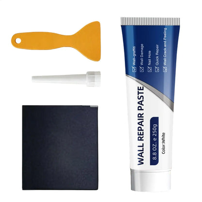 Pâte de réparation murale en tube, adhésif pour plaques de plâtre, kit de réparation pour trous et fissures, pour bricolage domestique, carrelage, béton, sol de douche