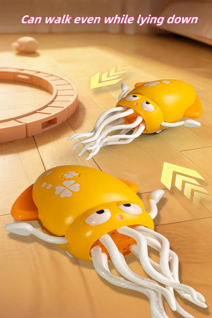 Poulpe dansante magique, nouveau et unique, calmar électrique, détection et évacuation des obstacles, poulpe pour enfants, pêche anti-stress
