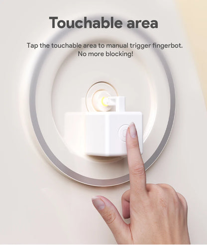 Nouveau commutateur intelligent Rechargeable Tuya, prise Fingerbot, rideaux de Garage, Robot à distance, Alexa Google Home, Assistant vocal