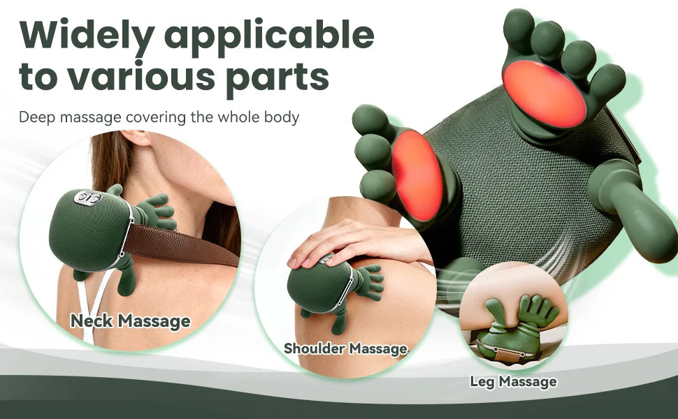 Masseur trapèzien pour usage domestique, pétrissage des épaules et du cou, massage du cou et des épaules, massage multifonctionnel