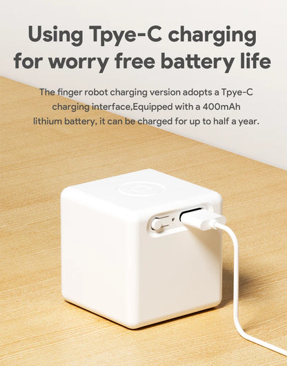 Nouveau commutateur intelligent Rechargeable Tuya, prise Fingerbot, rideaux de Garage, Robot à distance, Alexa Google Home, Assistant vocal