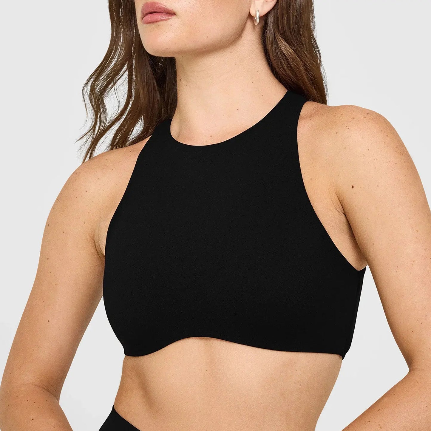 NCLAGEN Softmotion col haut soutien-gorge de sport push-up haut soutien débardeur de gymnastique Fitness Pilates course sous-vêtements de sport entraînement Yoga