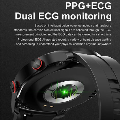 Montre connectée pour hommes et femmes, écran HD, Bluetooth, appel, GPS, moniteur de fréquence cardiaque, étanche IP68, nouveau, 2024