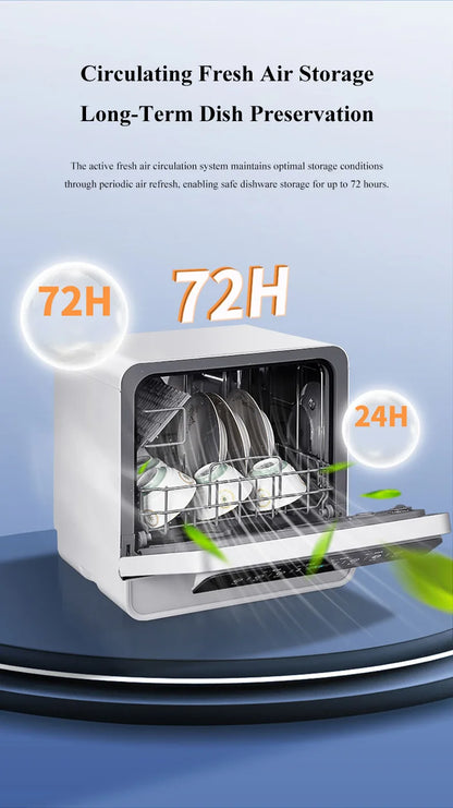 Lave-vaisselle de comptoir automatique portable intelligent mini 2026 pour la maison